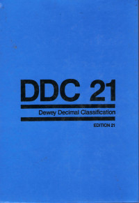 DDC 21: Dewey Decimal Classification