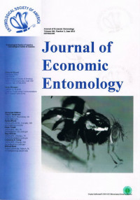 Journal of Economic Entomology, vol 106, No 3, June 2013