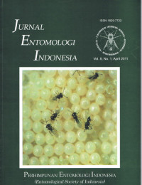 Jurnal Entomologi Indonesia, Vol.8, No.1, April 2011