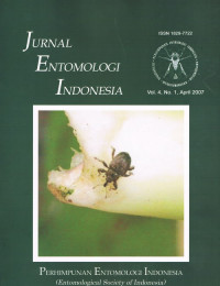 Jurnal Entomologi Indonesia, Vol.4, No.1, April 2007