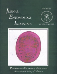 Jurnal Entomologi Indonesia, Vol.3, No.1, April 2008