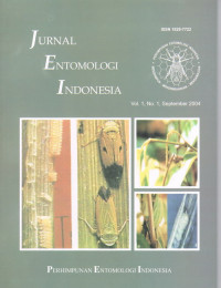 Jurnal Entomologi Indonesia, Vol.1, No.1, Sept 2004