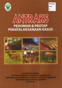 Antraks Pedoman & Protap Penatalaksanaan Kasus