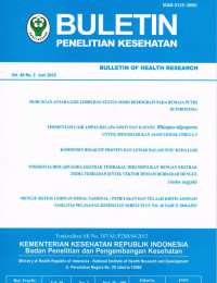 Buletin Penelitian Kesehatan,Vol.40 No.2 Juni 2012