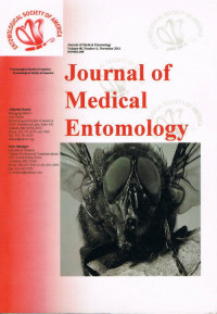 Journal of Medical Entomology,Vol.48,No.6,Nov 2011