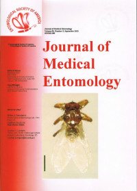 Journal of Medical Entomoloy,Vol.50,No.5, Sep 2013