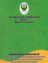 SOP Administrasi Pemerintah Revisi I ( Bagian Tata Usaha )