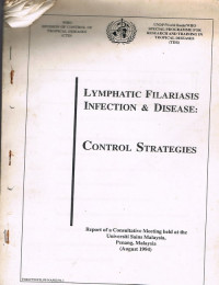 Lymphatic Filariasis Infection & Disease