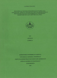 Bionomik dan Metode Pengendalian Nyamuk Culex Quinquefasciatus sebagai Vektor Penyakit Filariasis di B2P2VRP Salatiga