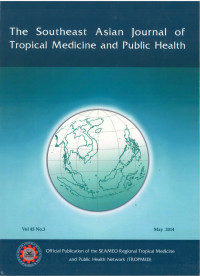 The Southeast Asian Journal of Tropical Medicine and Public Health Vol 45 No.3 May 2014