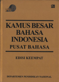 Kamus Besar Bahasa Indonesia Pusat Bahasa