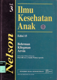 Ilmu Kesehatan Anak Vol.3