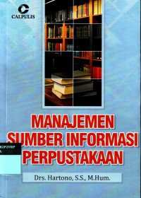 MANAJEMEN SUMBER INFORMASI PERPUSTAKAAN