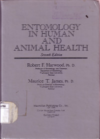 ENTOMOLOGY IN HUMAN AND ANIMAL HEALTH