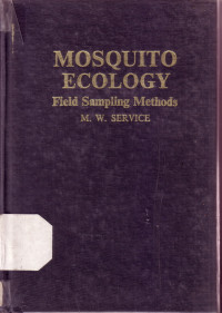 MOSQUITO ECOLOGY : Field Sampling Methods