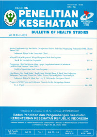 Buletin Penelitian Kesehatan : Vol. 38 No. 2 - 2010