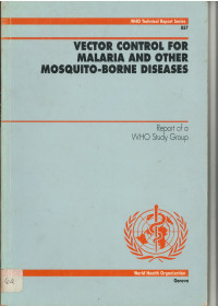 Vector Control For Malaria And Other Mosquito-Borne Diseases