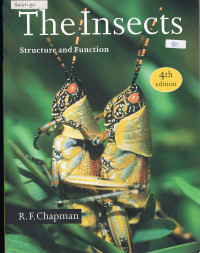 The Insects; Structure and Funtion