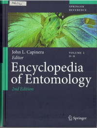 Encyclopedia of Entomology; Volume 2 D-K; 2nd edition