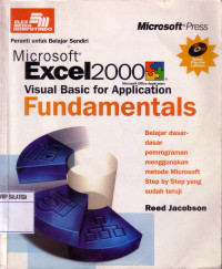 Excel 2000 Visual Basic for Aplications Fundamentals