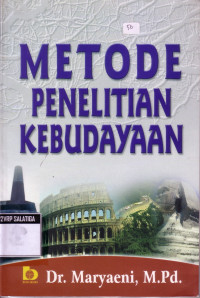 Metode Penelitian Kebudayaan