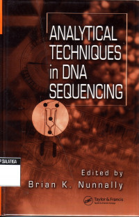 Analytical Techniques in DNA Sequencing