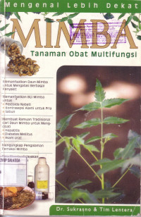 Mengenal Lebih Dekat MIMBA : Tanaman Obat Multifungsi