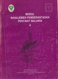 Modul Manajemen Pemberantasan Pemberantasan Penyakit Malaria