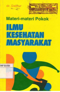 Ilmu Kesehatan Masyarakat