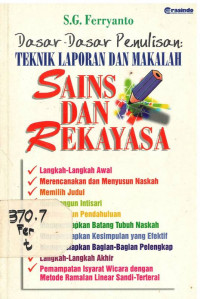 Teknik Laporan Dan Makalah Sains Dan Rekayasa