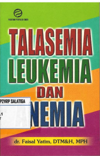 Talasemia, Leukimia, dan Anemia