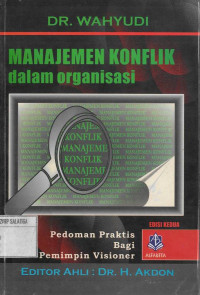 Manajemen Konflik Dalam Organisasi