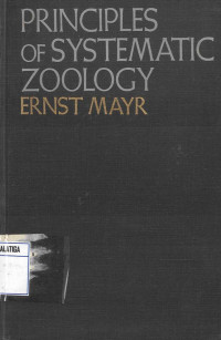 Principles Of Systematic Zoology