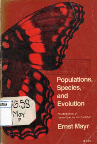 Population Species And Evolution