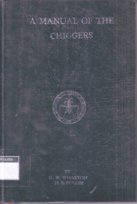 A Manual Of The Chiggers