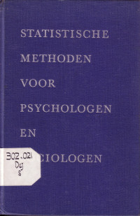 Statistische Methoden Voor Psychologen en Sociologen