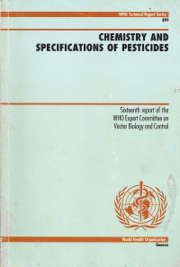 Chemistry and Specifications of Pesticides