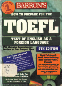 Barron's How To Prepare For The Toefl : Test of english as a foreign language