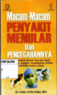 Macam-Macam Penyakit Menular dan Pencegahannya