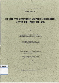 Illustrated Keys to The Anopheles Mosquitoes of The Philippine Islands