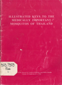 Illustrated Keys To The Medically Important Mosquitos of Thailand