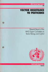 Vector Resistance to Pesticides