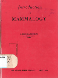 Introduction to Mammalogy