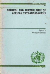 Control And Surveillance of African Trypanosomiasis