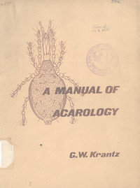 A Manual Of Acarology