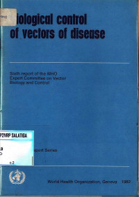 Biological Control of Vectors of Disease