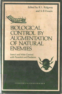 Biological Control By Augmentation Of Natural Enemies