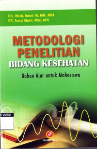 METODOLOGI PENELITIAN BIDANG KESEHATAN