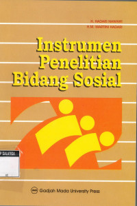 INSTRUMEN PENELITIAN BIDANG SOSIAL