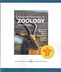 Integrated Principles of Zoology